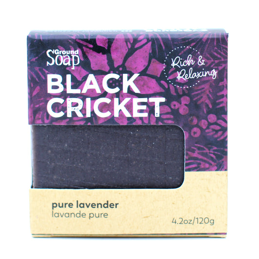 BLACK CRICKET - Rich and Relaxing Lavender - 120g Box