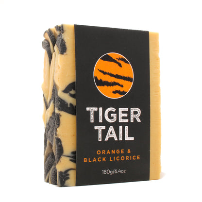 Tiger Tail - Orange and Black Licorice