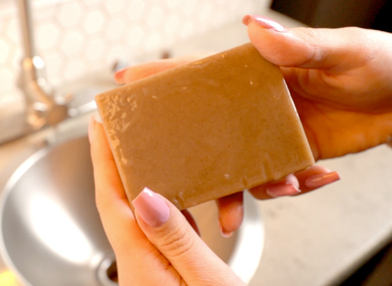 A video about "Aum" patchouli bar soap from Ground Soap