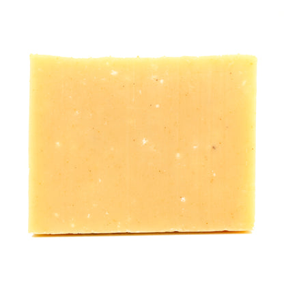 Naked Bright & Feisty citrus essential oil blend organic bar soap from ground Soap.