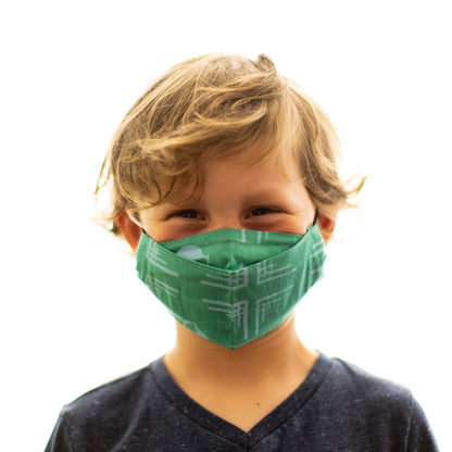 Purple Haze - Batik Cotton Face Mask